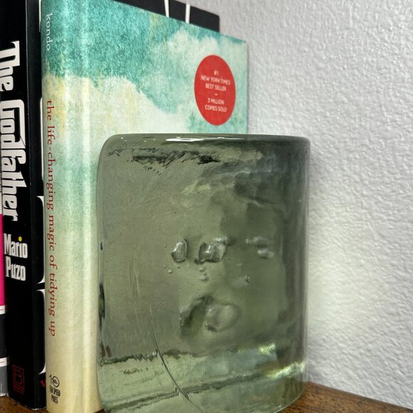 Mid-Century Modern Blenko Glass Bookends  (Set of 2) - Picture 16 of 16